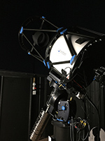 PlaneWave CDK 24-inch f/6.5 telescope at night