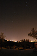 Sirius and Canopus from the backyard