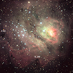 M8 with Barnard 89 and 296