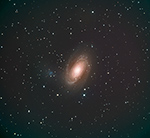 M81 ASA 20-inch f/3.6 telescope image