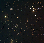 Abell 1367, labeled image