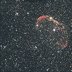 NGC6888 (Crescent Nebula; Caldwell 27) on the evening of November 5, 2018